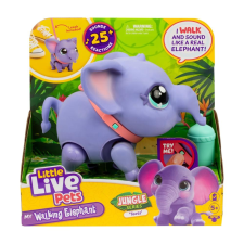 MOOSE TOYS Little Live Pets Fáni, az interaktív sétáló elefánt játékfigura