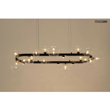  MOOSEE Alure Oval 120 Modern Üvegbúrás Függőlámpa Fekete világítás