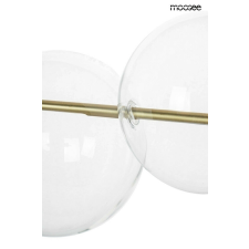 MOOSEE ECHO 140 Arany Üvegbúrás LED Függőlámpa világítás