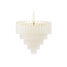 Moosee Gordon 80 függőlámpa acél arany tejfehér üveg állítható fényforrás világítás