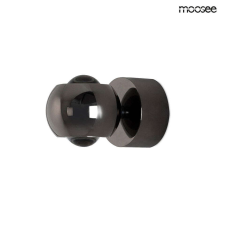 Moosee MOOSEE fali lámpa EOS fekete króm világítás