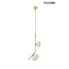 Moosee MOOSEE Rugia Arany Függőlámpa Tejüveg Gömbbúrákkal világítás