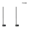  Moosee Ombre 60 Fali Lámpa Szett Acél Fekete Minimalistikus LED