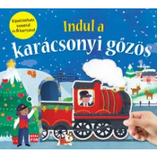 Móra Indul a karácsonyi gőzös - Kipattintható vonattal és 6 kártyával gyermek- és ifjúsági könyv