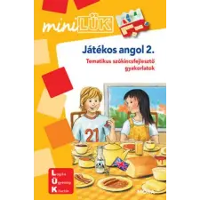 Móra Kiadó Játékos angol 2. - MiniLÜK füzet gyermek- és ifjúsági könyv