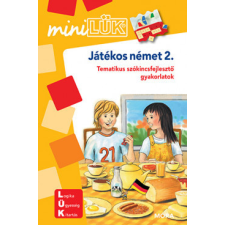 Móra Kiadó Játékos német 2. - MiniLÜK füzet gyermek- és ifjúsági könyv