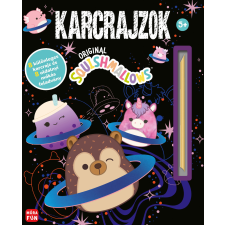 Móra Kiadó Karcrajzok - original squishmallows (ceruzával) gyermek- és ifjúsági könyv