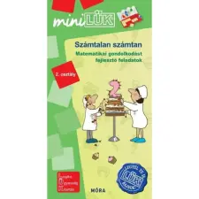 Móra Kiadó Számtalan számtan - matematikai gondolkodást fejlesztő feladatok - MiniLÜK gyermek- és ifjúsági könyv