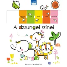 Móra Könyvkiadó A dzsungel színei - Okos lapozó gyermek- és ifjúsági könyv