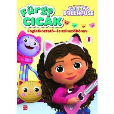 Móra Könyvkiadó Gabi babaháza: Fürge cicák - Foglalkoztató és színezőkönyv kreatív és készségfejlesztő