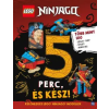 Móra Könyvkiadó LEGO Ninjago - 5 perc, és kész! - Több mint 100 LEGO tipp, ötlet és kihívás