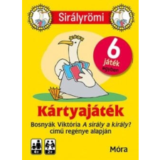 Móra Könyvkiadó Sirály Römi kártyajáték + rejtvényfüzet gyermek- és ifjúsági könyv