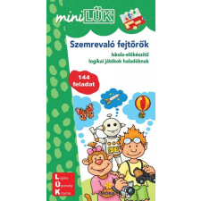 Móra Könyvkiadó Szemrevaló fejtörők  - Iskola-előkészítő logikai játékok haladóknak /MiniLÜK gyermek- és ifjúsági könyv