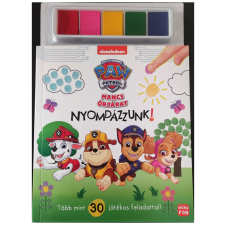 Móra Mancs Őrjárat - Nyomdázzunk! - Több mint 30 játékos feladattal gyermek- és ifjúsági könyv