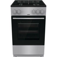  MORA P2252A1S szürke, szabadonálló, gáz, főzőzóna: 4, sütő:70L, tűzhely tűzhely