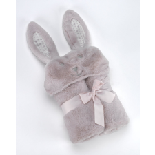 Mora POMPON RABBIT P88 pléd 75*95 02-beige - dobozos babaágynemű, babapléd