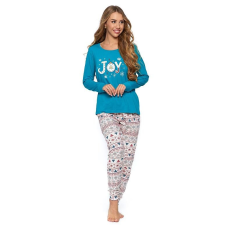 Moraj Christmas Joy női pizsama, türkizzöld XL hálóing, pizsama