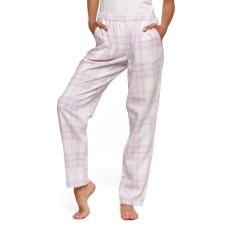 Moraj pizsamanadrág, fehér-rózsaszín, flanel M gyerek hálóing, pizsama