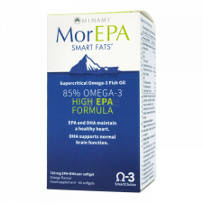 Morepa Smart Fats Omega-3 halolaj kapszula 60 db vitamin és táplálékkiegészítő