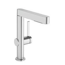 Mosdó csaptelep Hansgrohe Finoris kihúzható zuhannyal, 2 áram króm 76063000 csaptelep