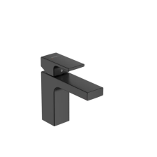 Mosdó csaptelep Hansgrohe Vernis Shape leeresztőszeleppel fekete matt 71561670 csaptelep