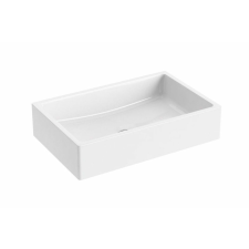  Mosdó lapra Ravak Formy 50x39 cm fehér színben fényes felülettel csaptelep nyílás nélkül, túlfolyás nélkül XJL01250000 fürdőszoba bútor