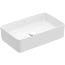  Mosdó lapra Villeroy & Boch Collaro 56x36 cm fehér színben fényes felülettel csaptelep nyílás nélkül, túlfolyás nélkül 4A2056R1 fürdőszoba bútor