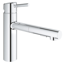 Mosogató csaptelep Grohe Concetto New kihúzható zuhannyal króm 30273001 csaptelep