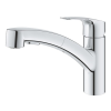 Mosogató csaptelep GROHE Eurosmart kihúzható zuhannyal, 2 áram króm 30305001