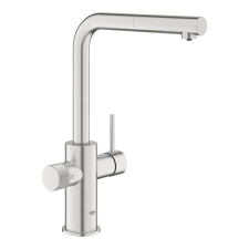 Mosogató csaptelep Grohe GROHE Blue Pure 2022 szűrővel szuperacél 30601DC0 csaptelep