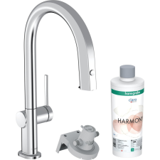 Mosogató csaptelep Hansgrohe Aqittura leeresztőszelep nélkül króm 76801000 csaptelep