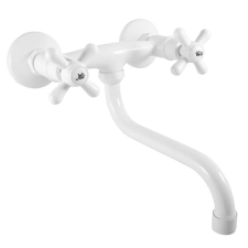  Mosogató csaptelep RAV SLEZÁK MORAVA 150 mm Fehér MK101.521B csaptelep