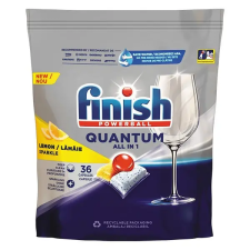  Mosogatógép tabletta FINISH Quantum Allin1 Lemon 36 darab/doboz tisztító- és takarítószer, higiénia