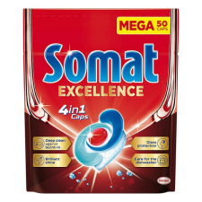 Mosogatógép tabletta SOMAT Excellence 50 darabos tisztító- és takarítószer, higiénia