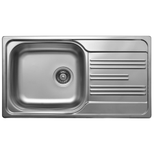  Mosogatótál Livinox EC-198KSET álló csappal  3,5 colos szifonnal mosogatótálca