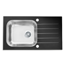  Mosogatótálca Alveus Altone 20 fekete 78x18,7 cm 1114558 mosogatótálca