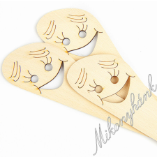  Mosoly kerek teflonkanál 30 cm konyhai eszköz