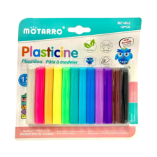  MOTARRO Plasticine Intelligens Gyurma készlet-12db gyurma