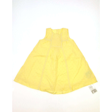 Mothercare citromsárga kislány ruha - 12-18  hó, 86