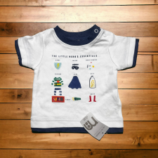 Mothercare Kettős hatású pamut felső-Új gyerek póló