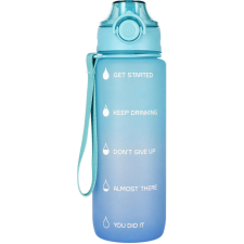  Motivációs kulacs, 750 ml, kék, Starpak kulacs, kulacstartó