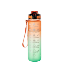 Motivációs víz kulacs 1000 ml sportoláshoz és mindennapi használatra kulacs, kulacstartó