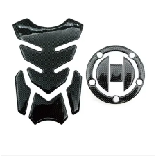  Motorkerékpár üzemanyagtartály fedőlemez szénszálas matricák StyleB autó dekoráció