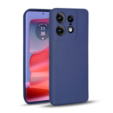  Motorola Edge 50 Pro 5G telefontok - kék szilikon hátlap tok tok és táska