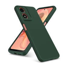  Motorola Moto E14 telefontok - zöld szilikon hátlap tok tok és táska
