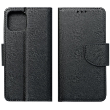 Motorola Moto G42, Oldalra nyíló tok, stand, Fancy Book, fekete tok és táska