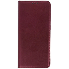  Motorola Moto G75, Oldalra nyíló tok, stand, Magnet Book, bordó tok és táska