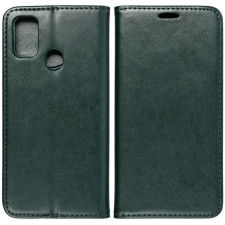  Motorola Moto G84, Oldalra nyíló tok, stand, Magnet Book, zöld tok és táska