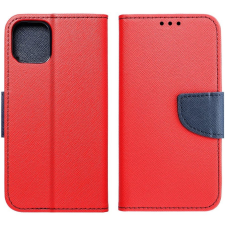 Motorola Moto G9 Power, Oldalra nyíló tok, stand, Fancy Book, piros tok és táska