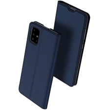 Motorola Motorola Moto G60S, Oldalra nyíló tok, stand, Dux Ducis, sötétkék tok és táska